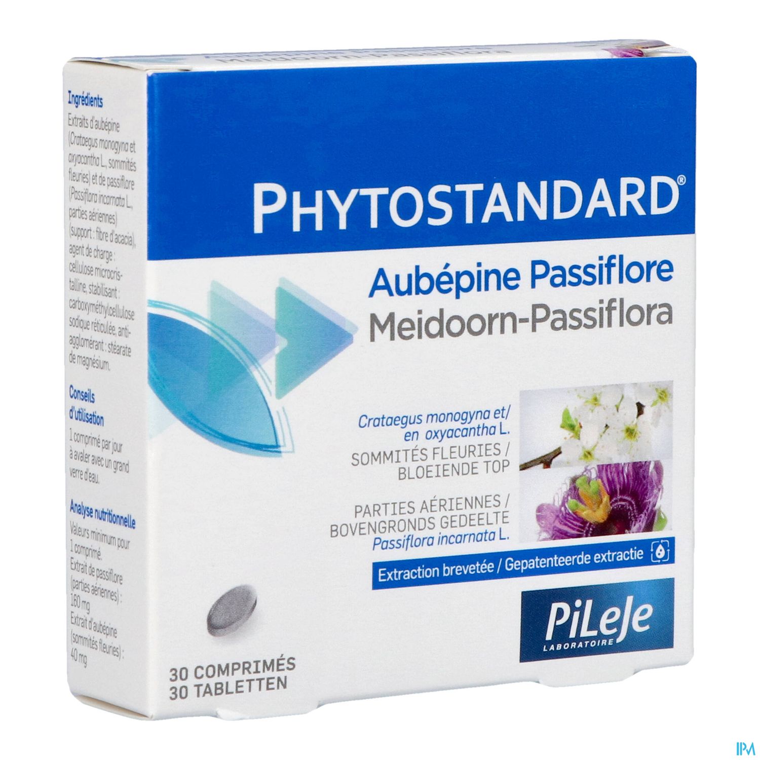 PHYTOSTANDARD Aubépine Passiflore Cpr B/30