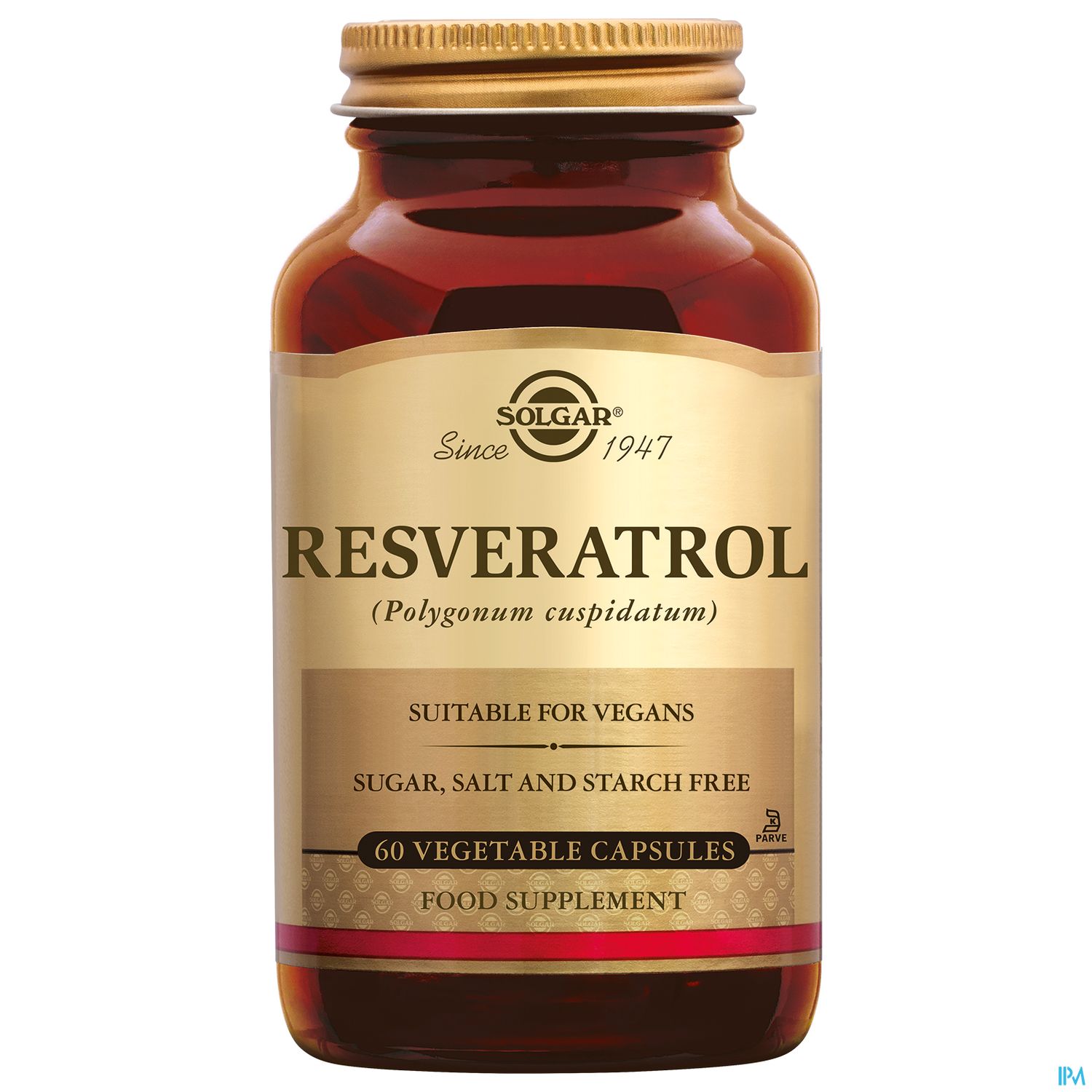 Solgar Resveratrol 100mg Gelule Vegetale 60