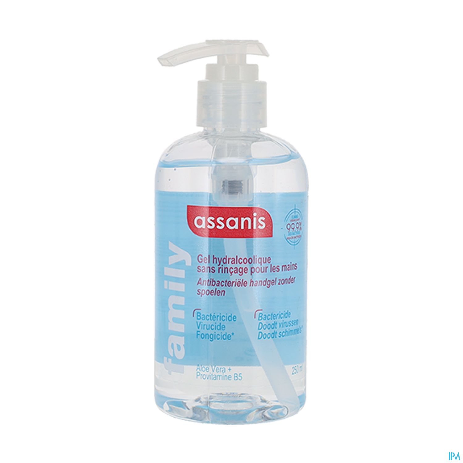 ASSANIS GEL HYDRO ALCOOLIQ 250ML