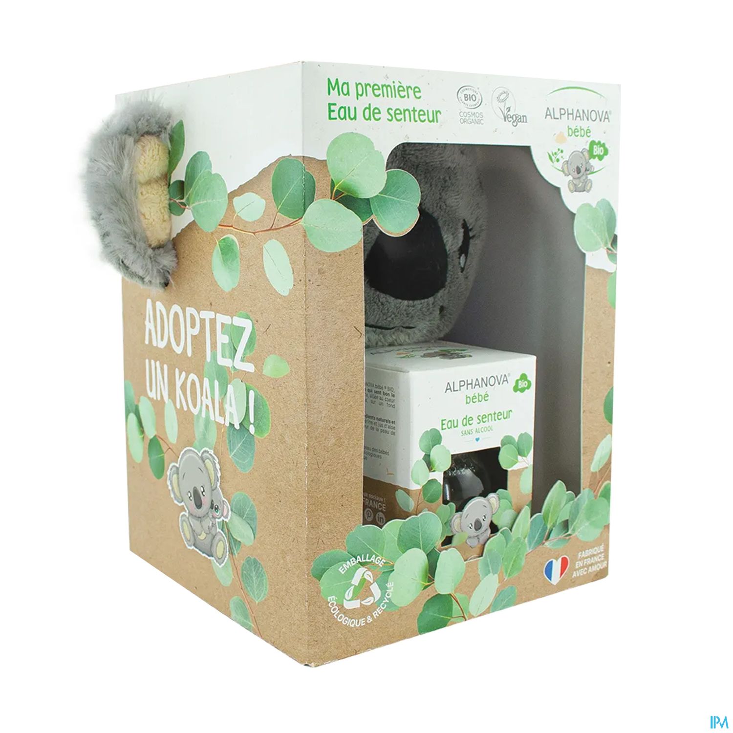 Alphanova Bebe Coffret Parfum Bio Adoptez Un Koala