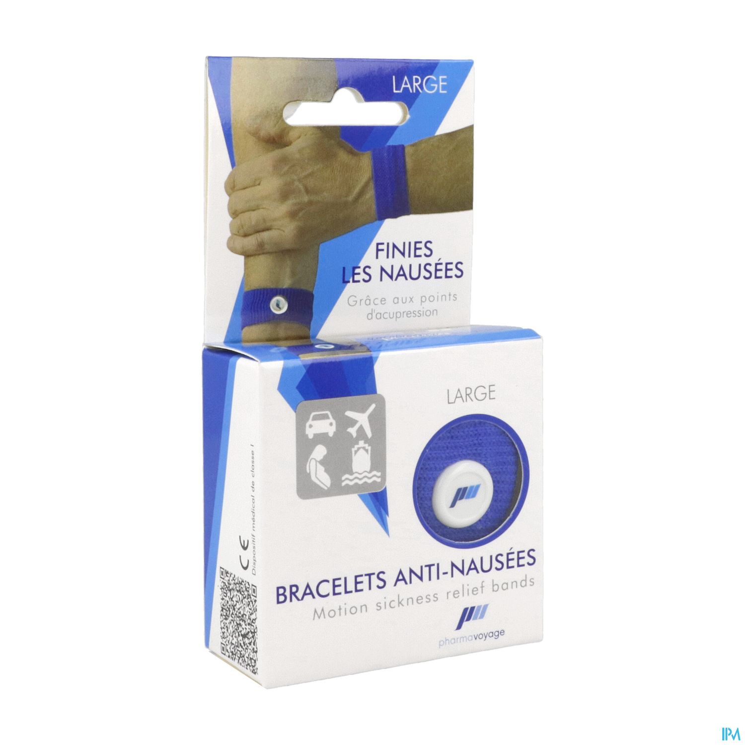 BRACEL PHARMAV A/NAUSEE BLEU LARGE