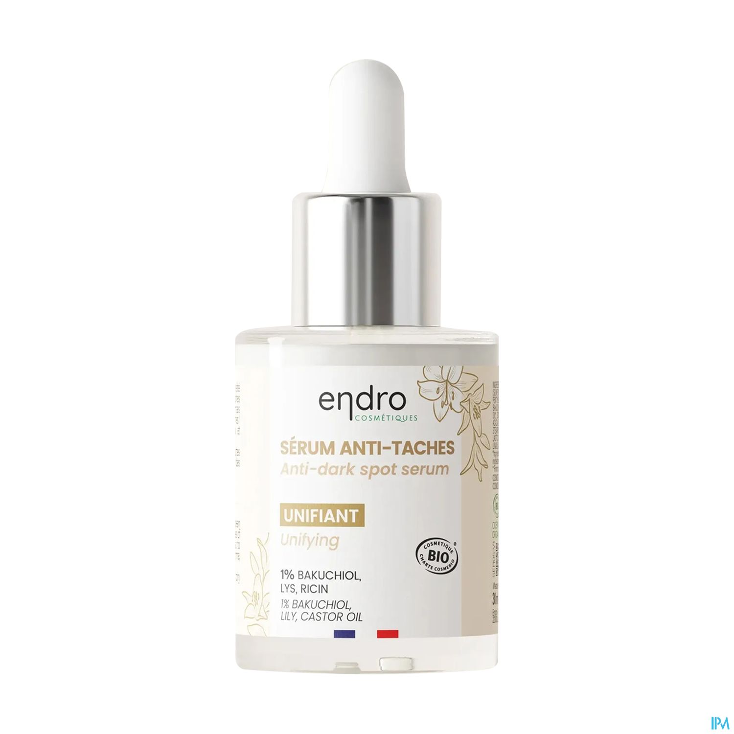 Endro Cosmetiques Serum Antitaches Bio 30ml