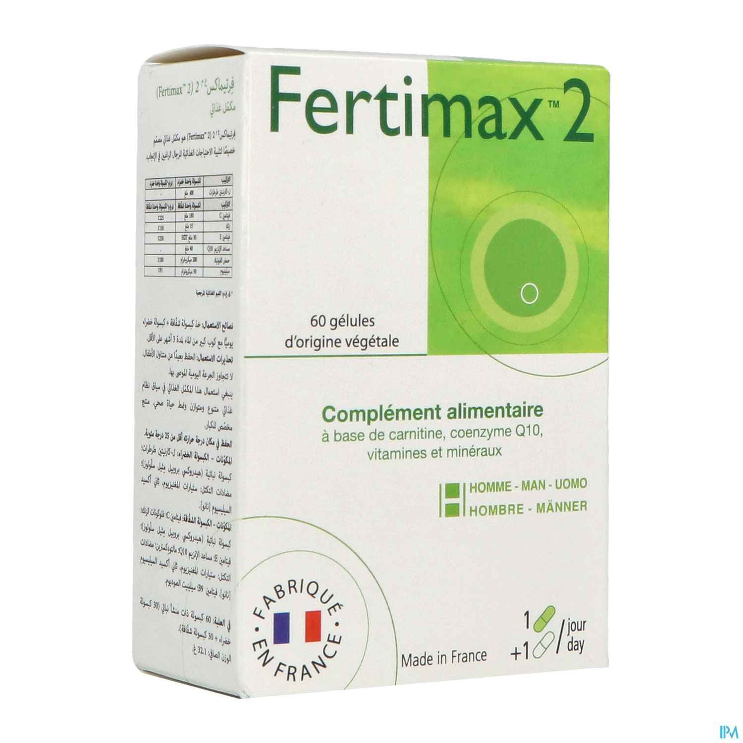 FERTIMAX2 HOMME GELUL 60