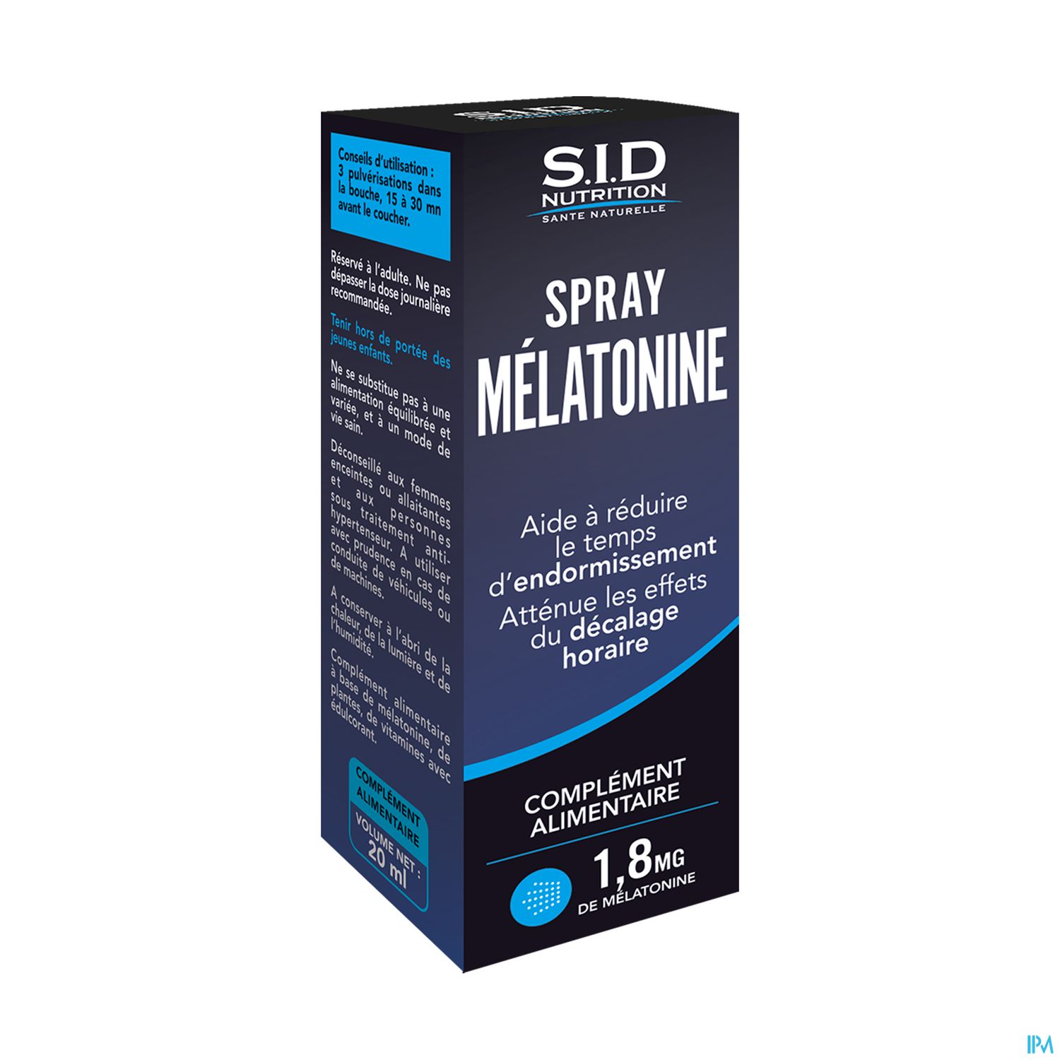 Sid Nutrition Spray Melatonine 20ml