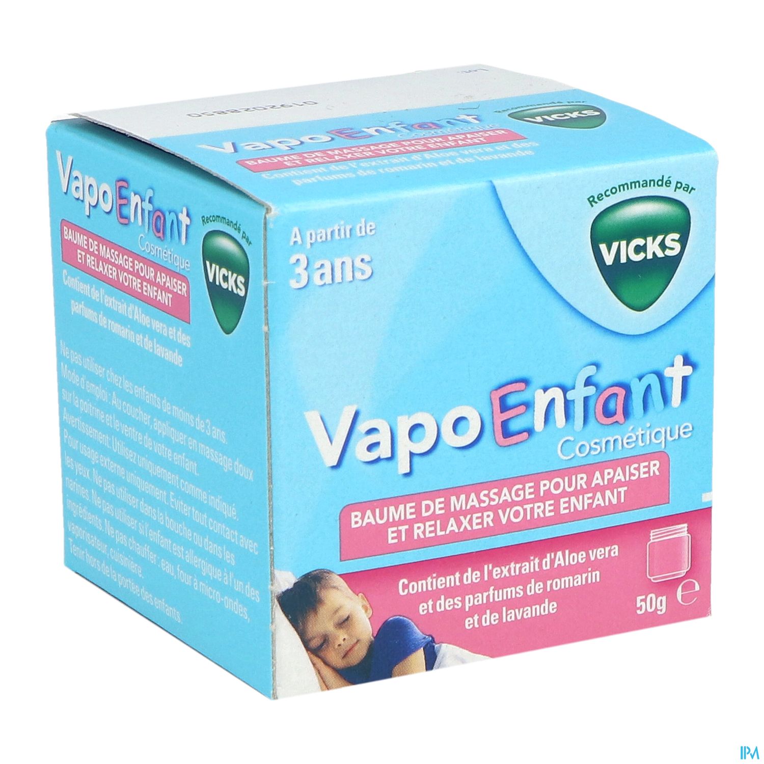 VAPOENFANT VICKS BAUM MASSAGE 50G