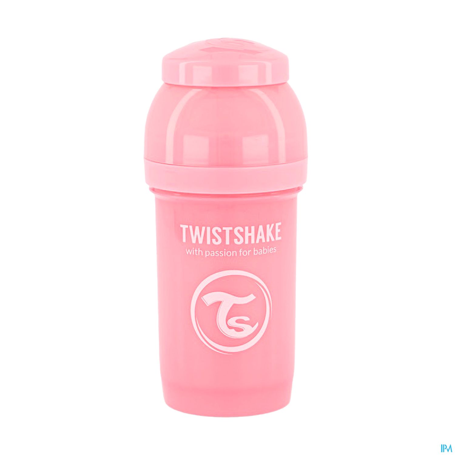 TWISTSHAKE BIB 180ML ROSE PAST 0M+
