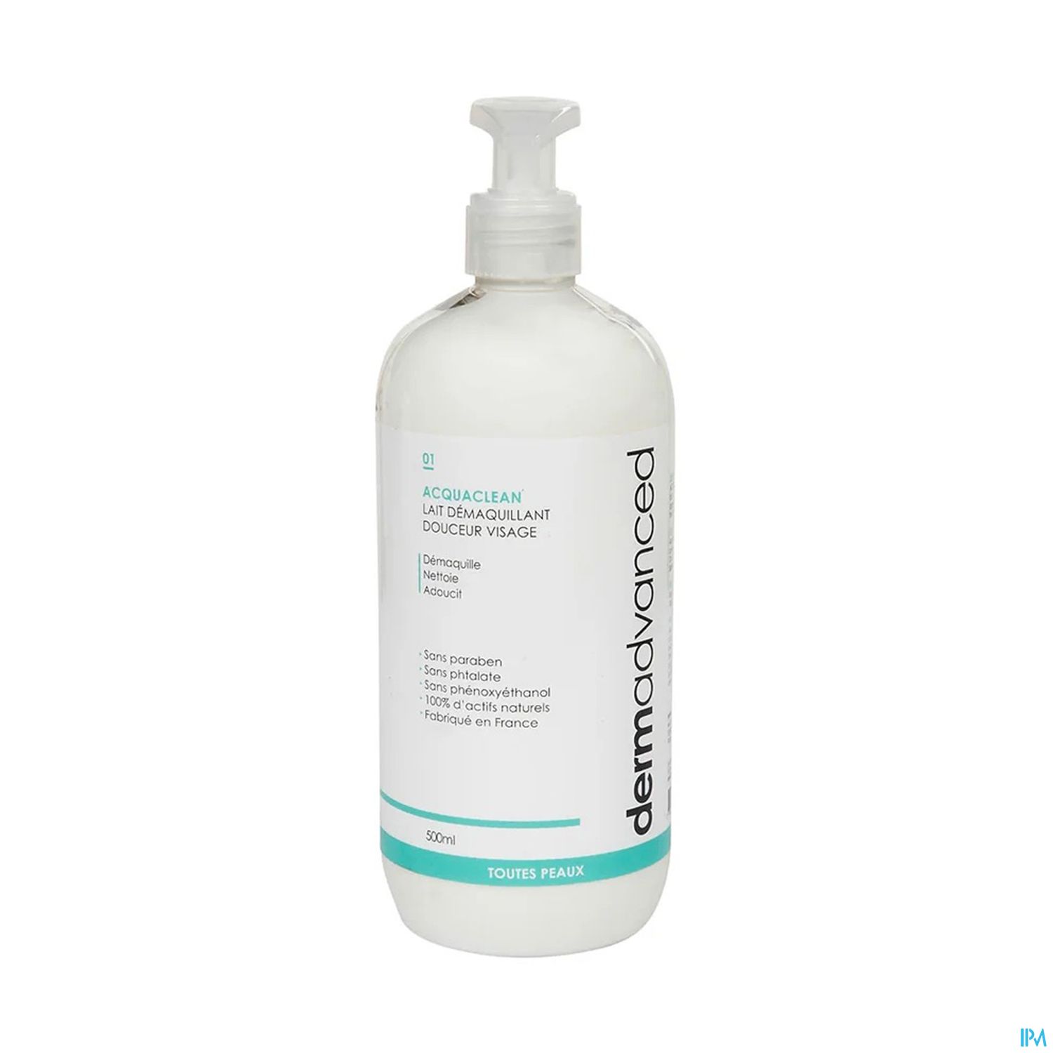 Dermadvanced Acquaclean Lait Demaqu Douceur 500ml