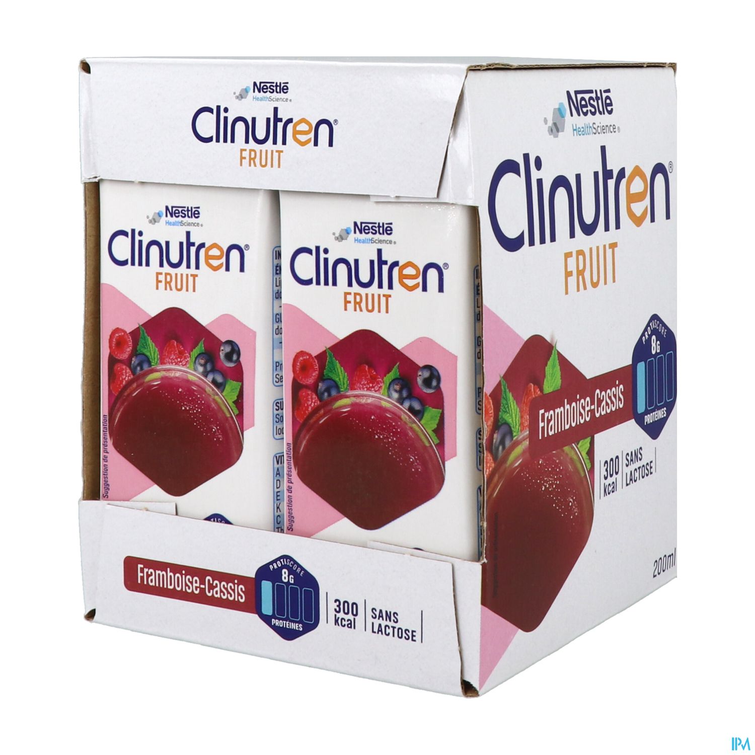 CLINUTREN FRUIT FRAMB/CASSI 200ML4 — Pharmacie Européenne 24/24 by Nexum