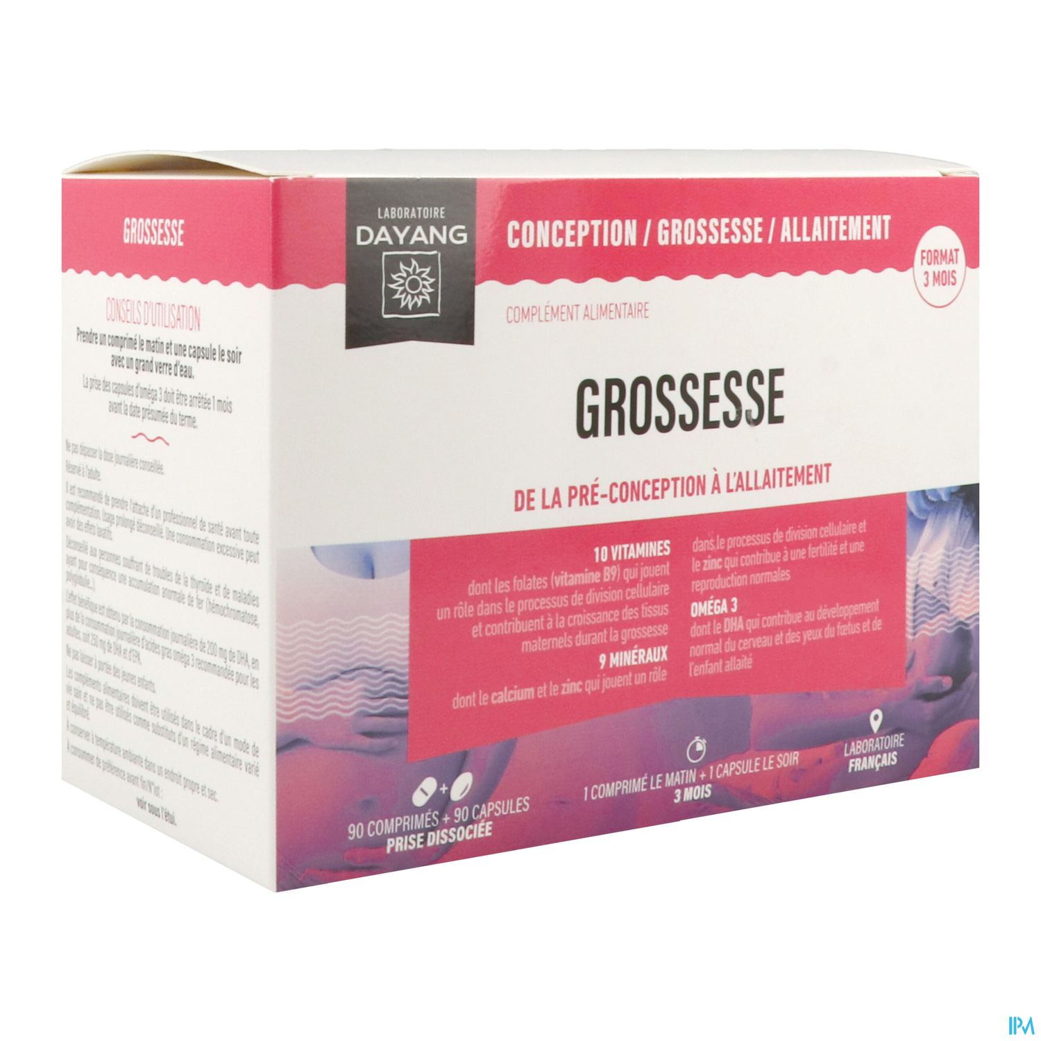 Dayang Grossesse 3mois Comprime 90 + Capsule 90