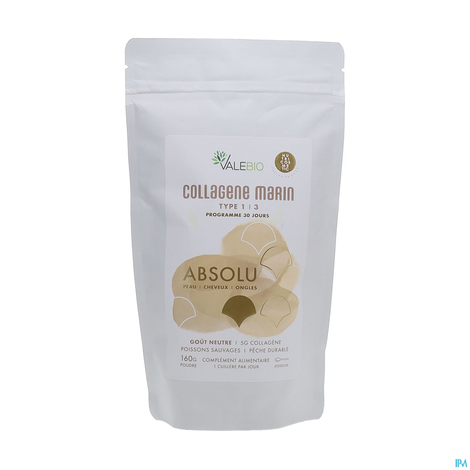 Valebio Nutricosmetique Collagene Marin Absolu Neutre 160g