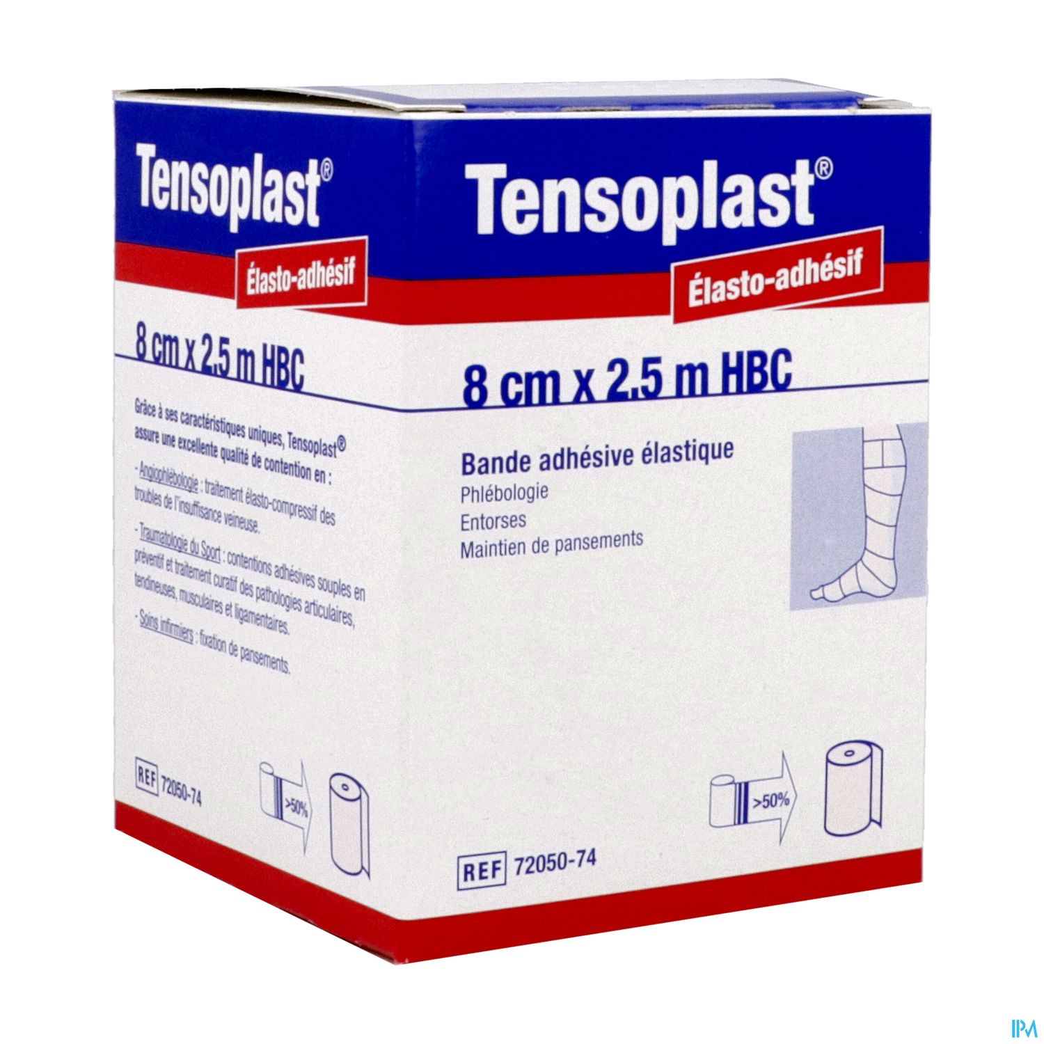 TENSOPLAST HBC EX ELASTOPLASTE 8CM