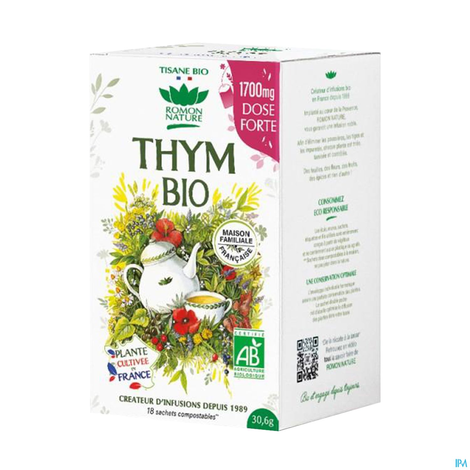 ROMON NATUR TIS BIO THYM SACH 18