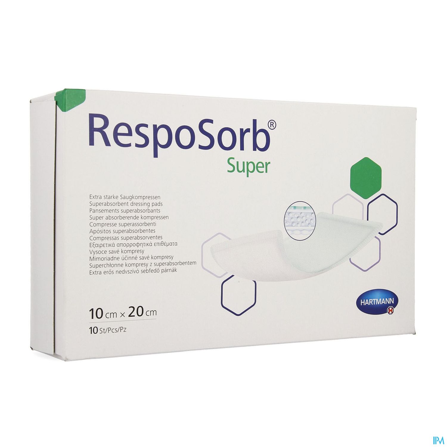 RESPOSORB PANS SUPER 10X20CM 10