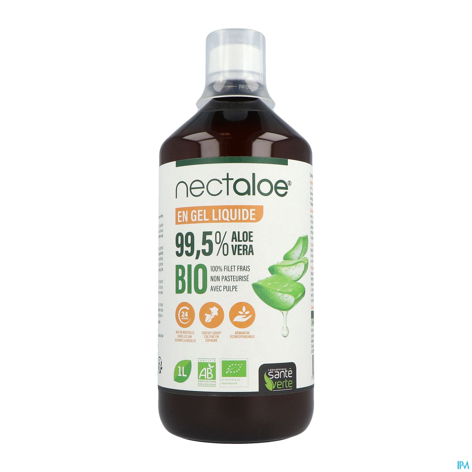 Sante Verte Nectaloe Gel Liquide Bio 1l