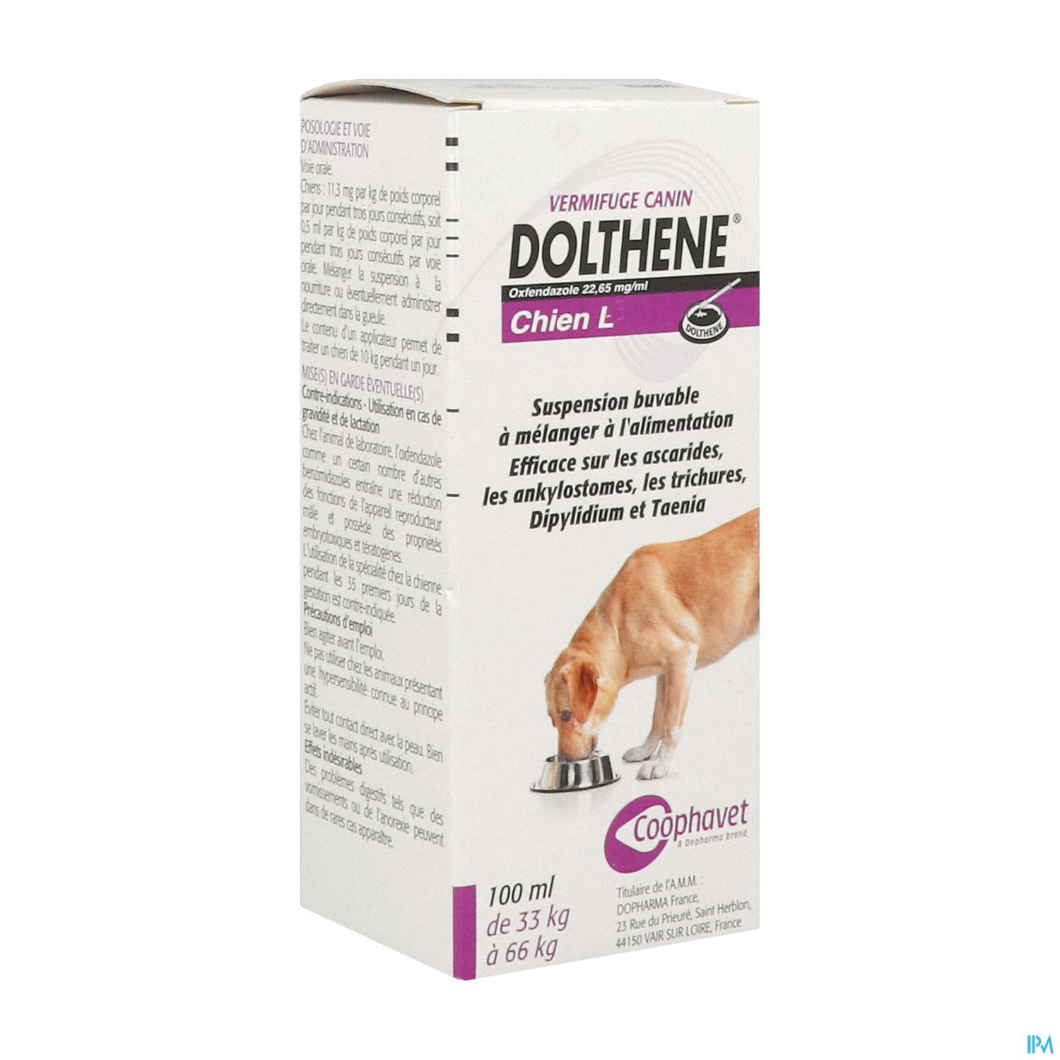 Dolthene Suspension Buvable Chien l 100ml