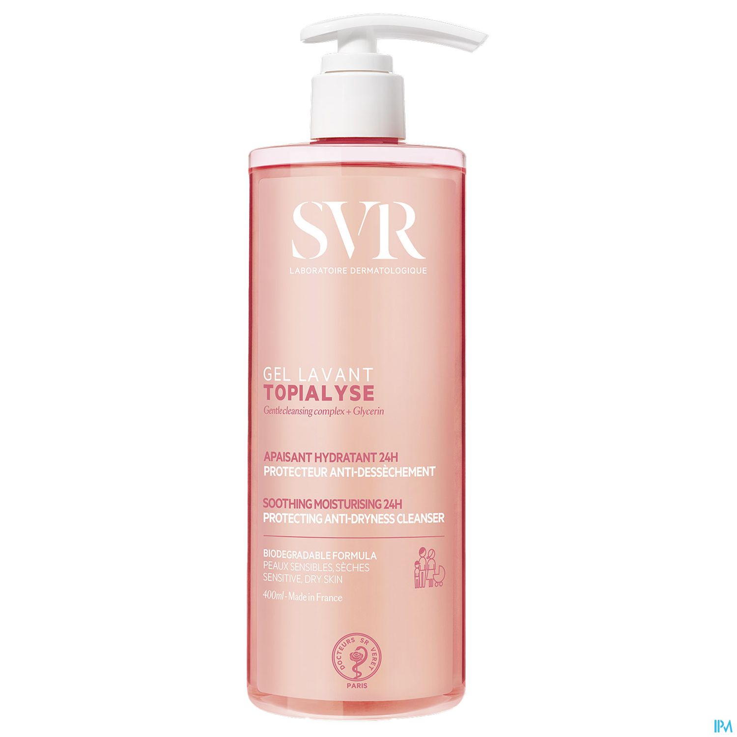Svr Topialyse Gel Lavant 400ml