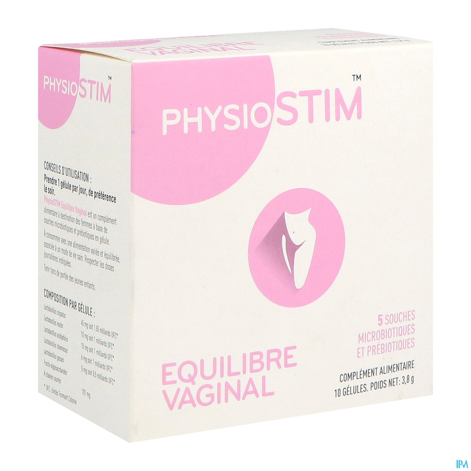 PHYSIOSTIM EQUILIB VAGINAL GELUL10