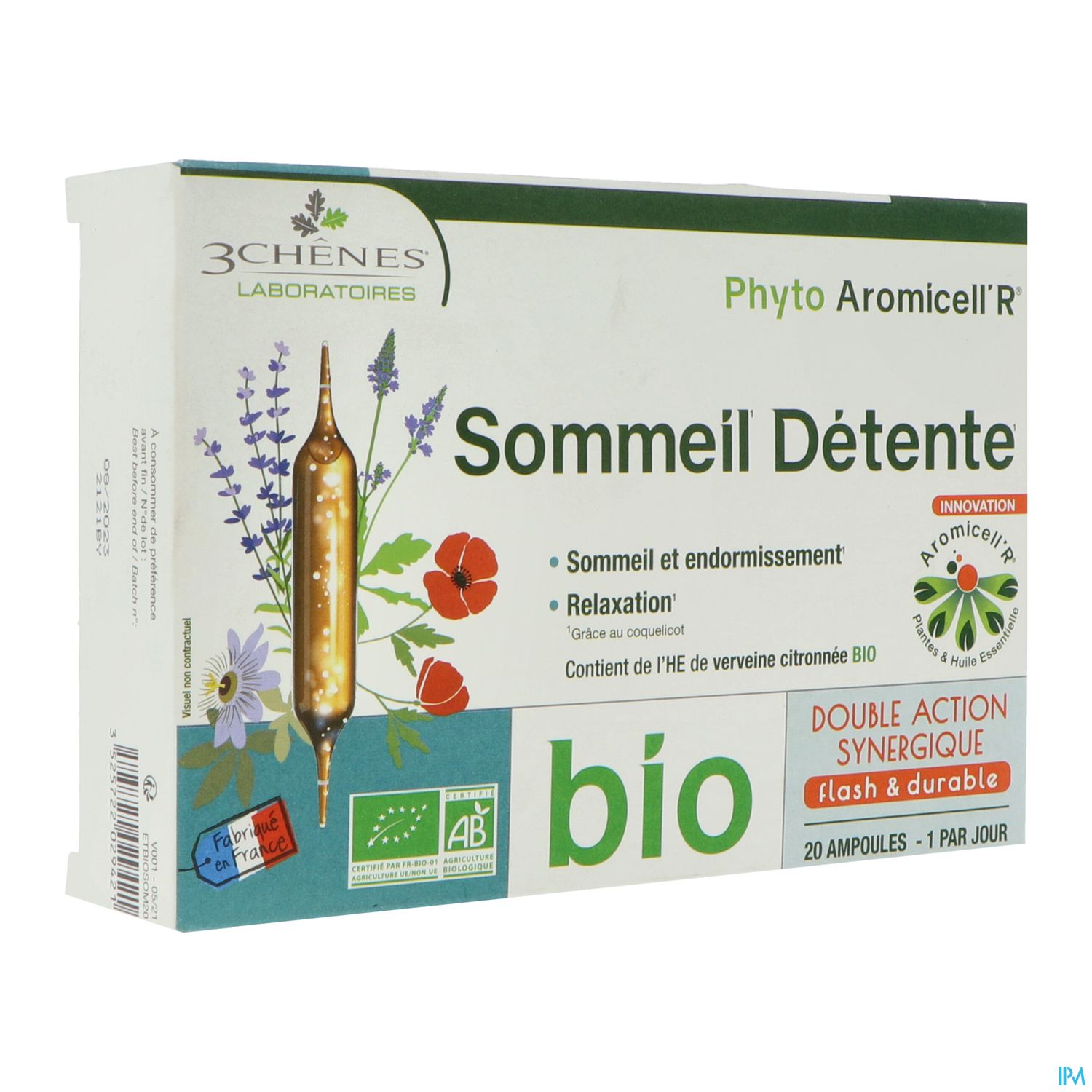 3 CHENES PHYTOAROMICEL SOMM AMP20