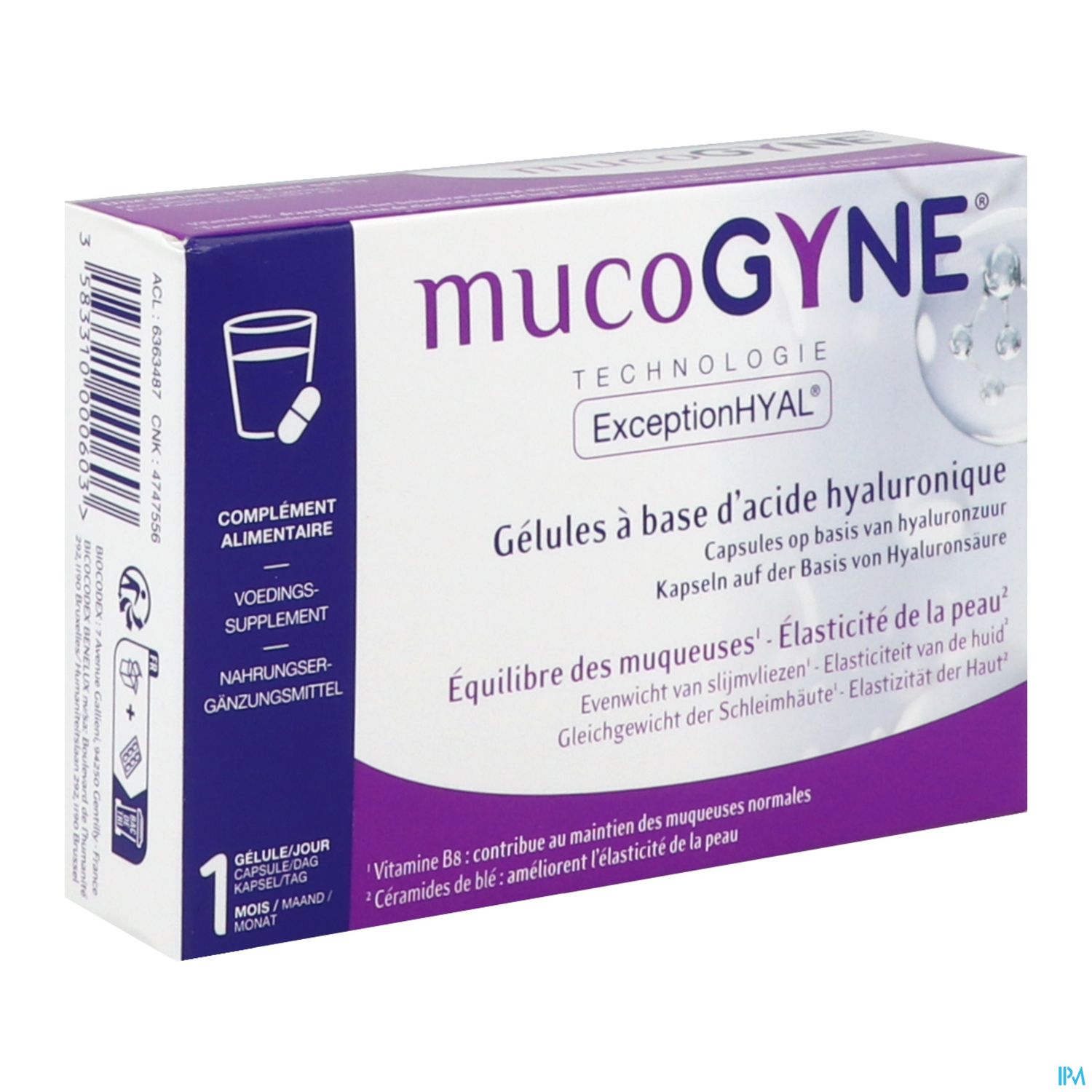MUCOGYNE VOIE ORALE GELUL 28