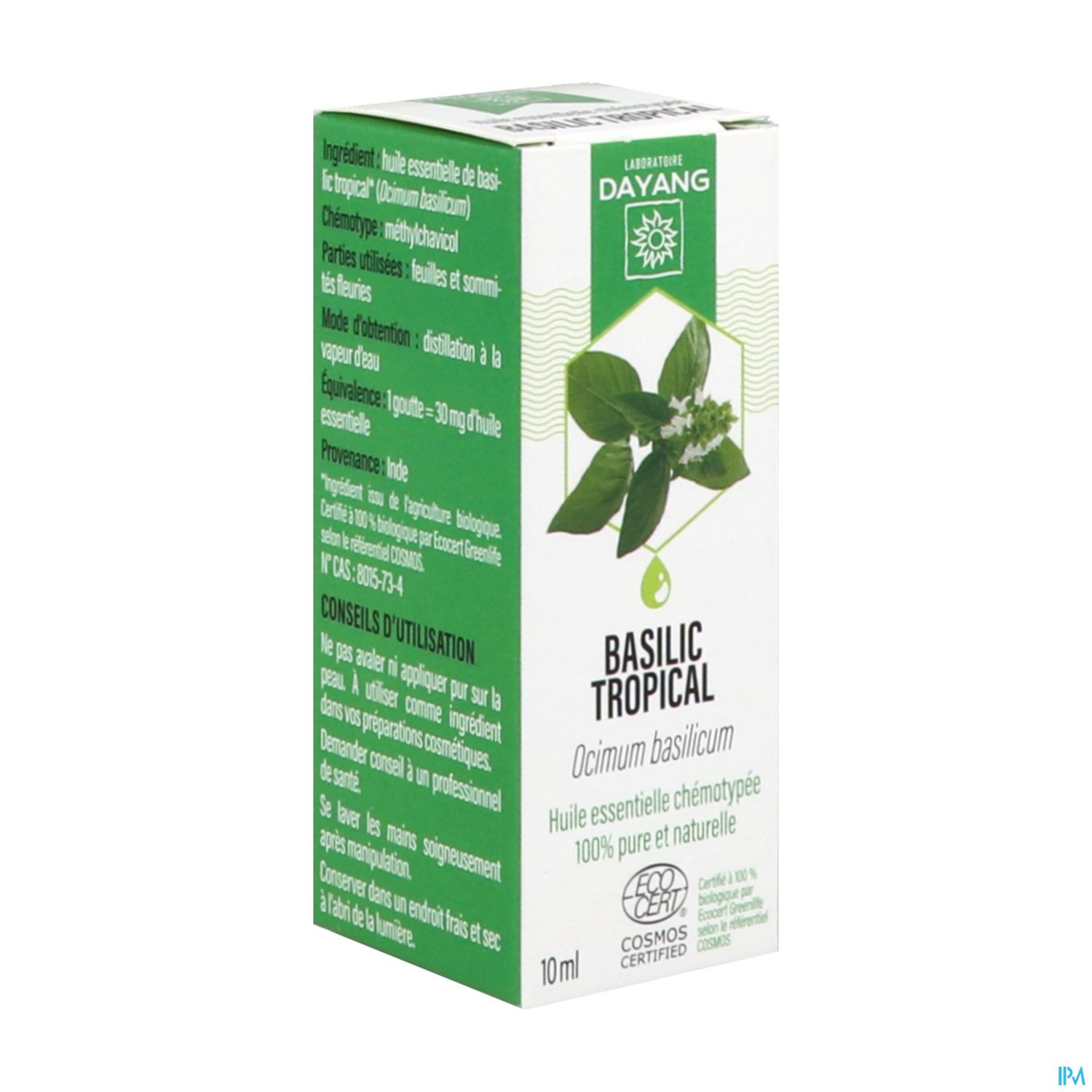 DAYANG HE BASILIC BIO 10ML