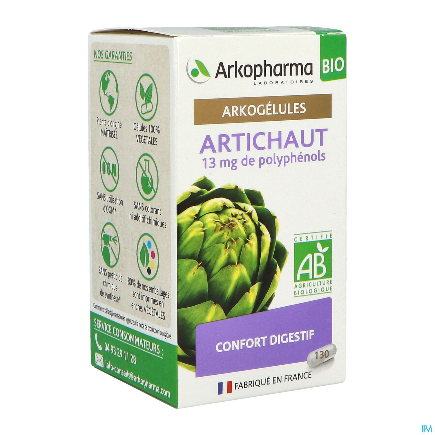 ARKOG ARTICHAUT BIO GELUL 130