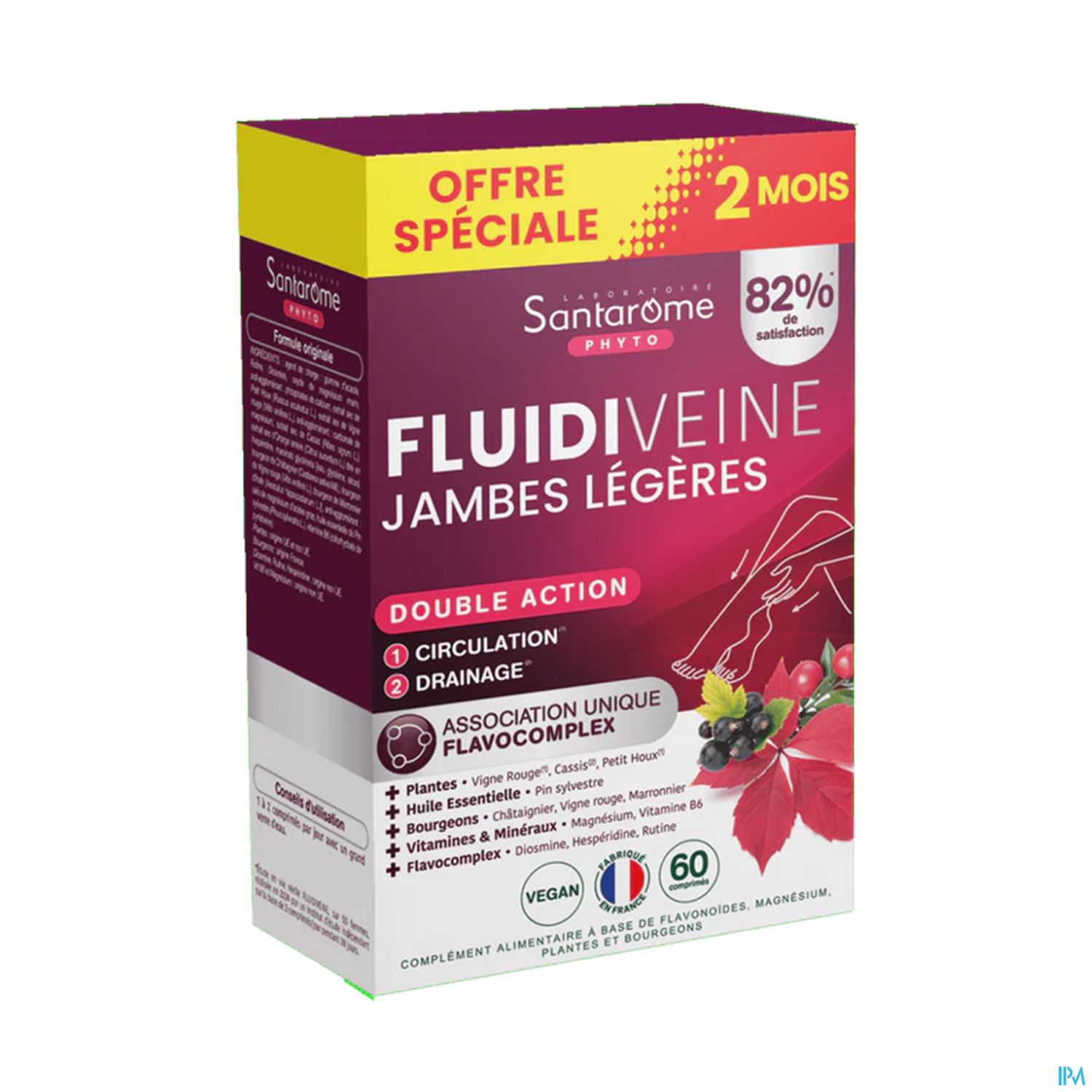 Santarome Fluidiveine Comprime 60
