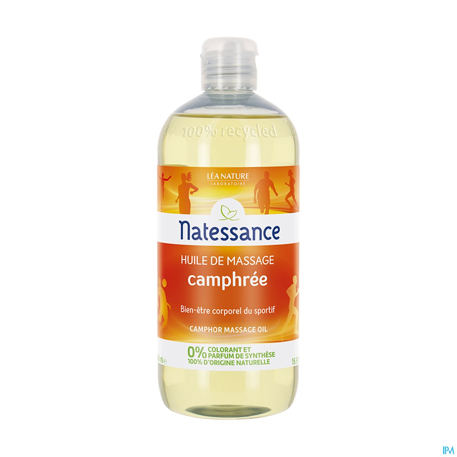 NATESSANCE HLE MASSAGE CAMPH 500ML