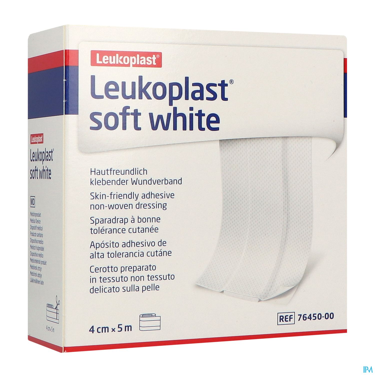 LEUKOPLAST SOFT WHIT PANS BDE5X4CM