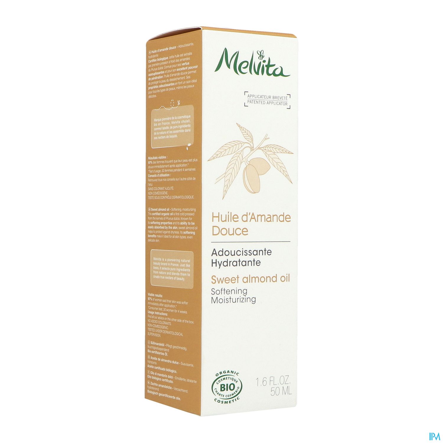 MELVITA HLE AMANDE DCE 50ML.