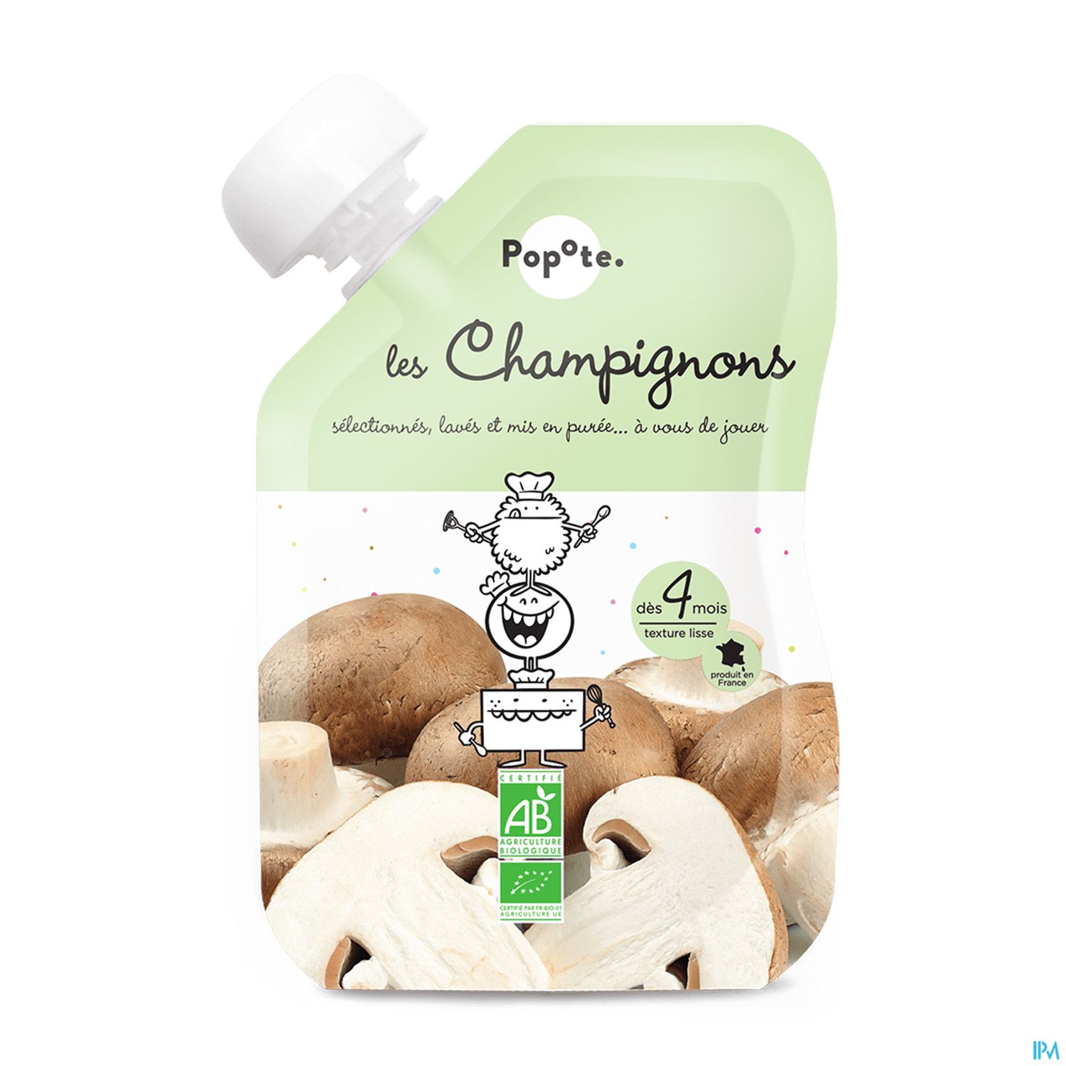 POPOTE PUREE CHAMPIGNON 120G