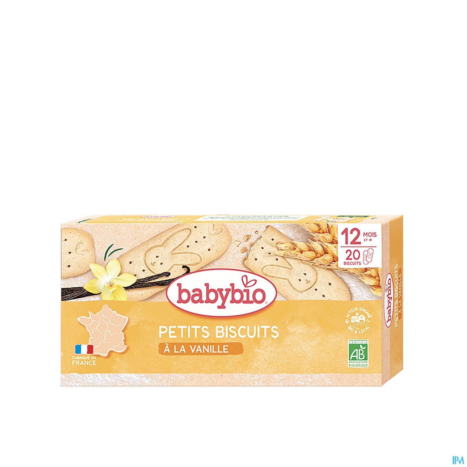 BABYBIO PETIT BISCUITS VANILL 160G