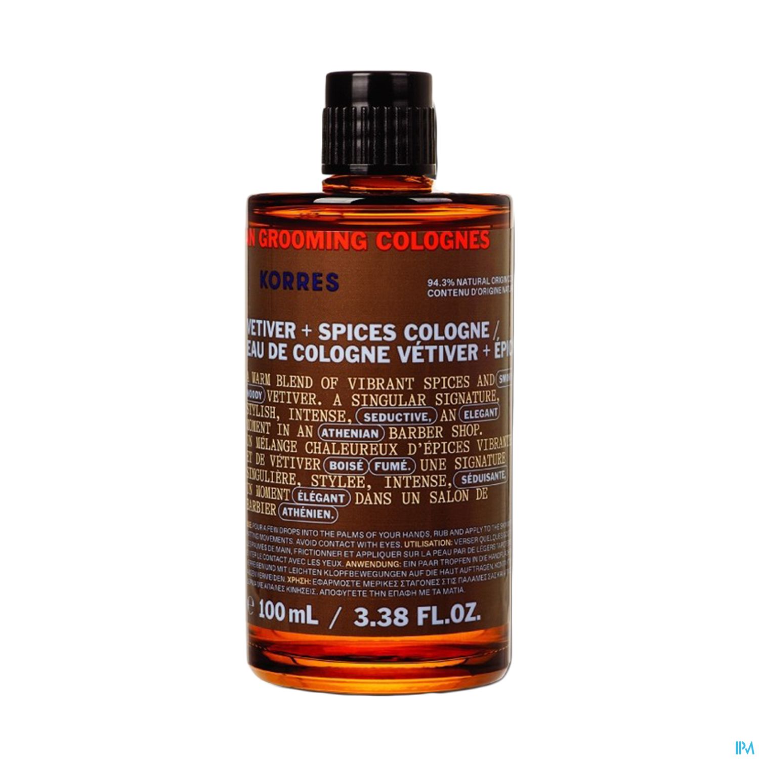 KORRES EDC H VETIVER/EPICES 100ML