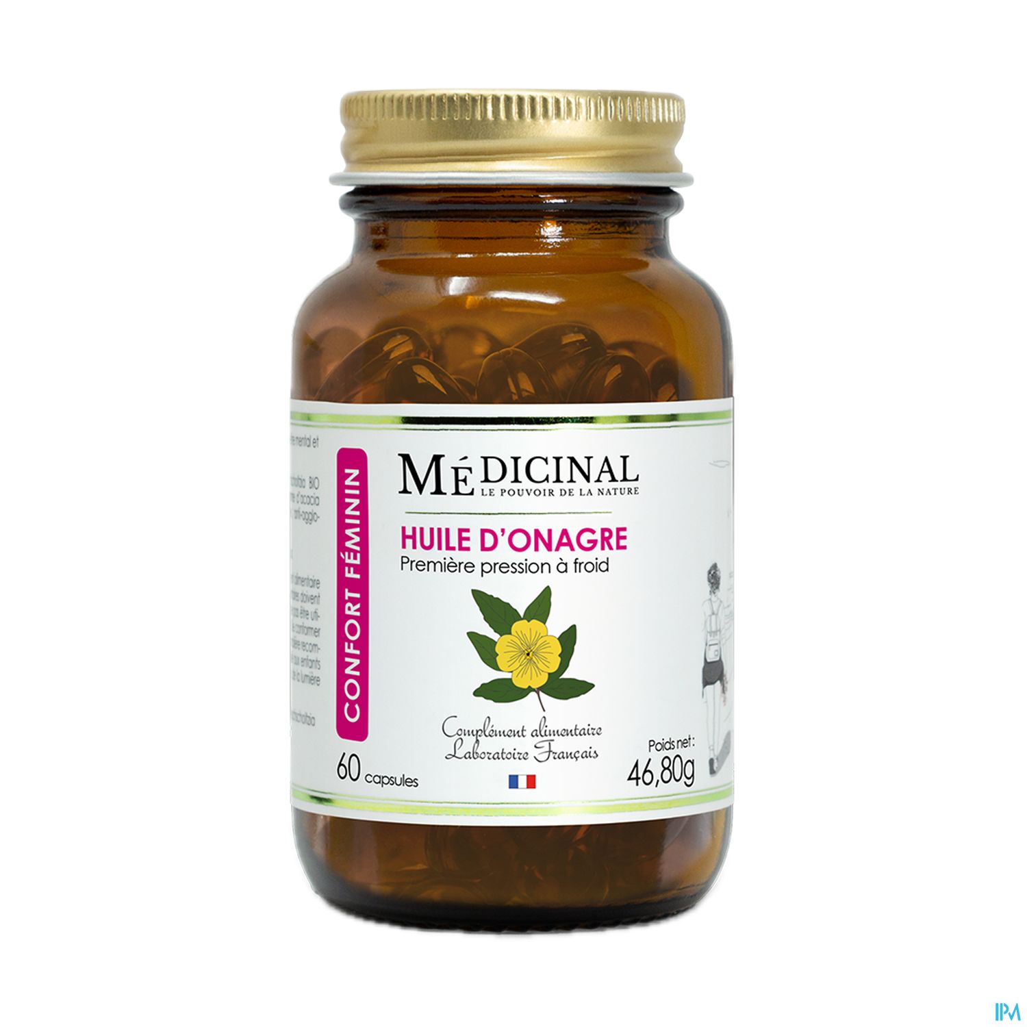 Medicinal Huile D'onagre Capsule 60