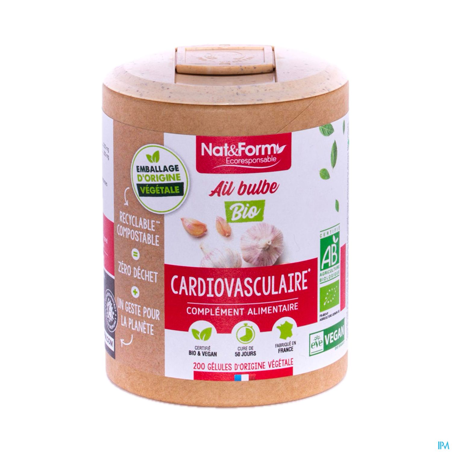 NAT&FORM BIO AIL BULBE GELVEG200