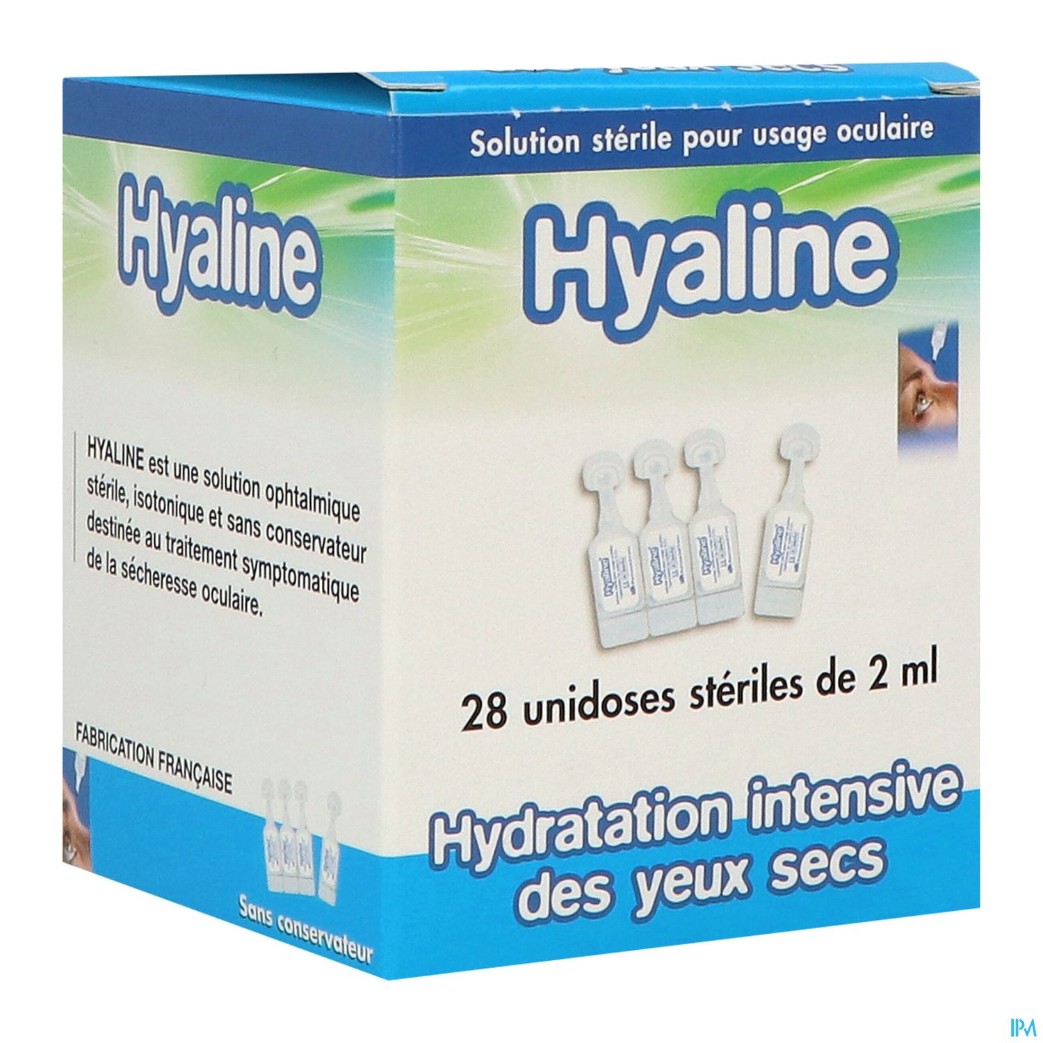 HYALINE SOL OCULAIR DOSE 2ML 28