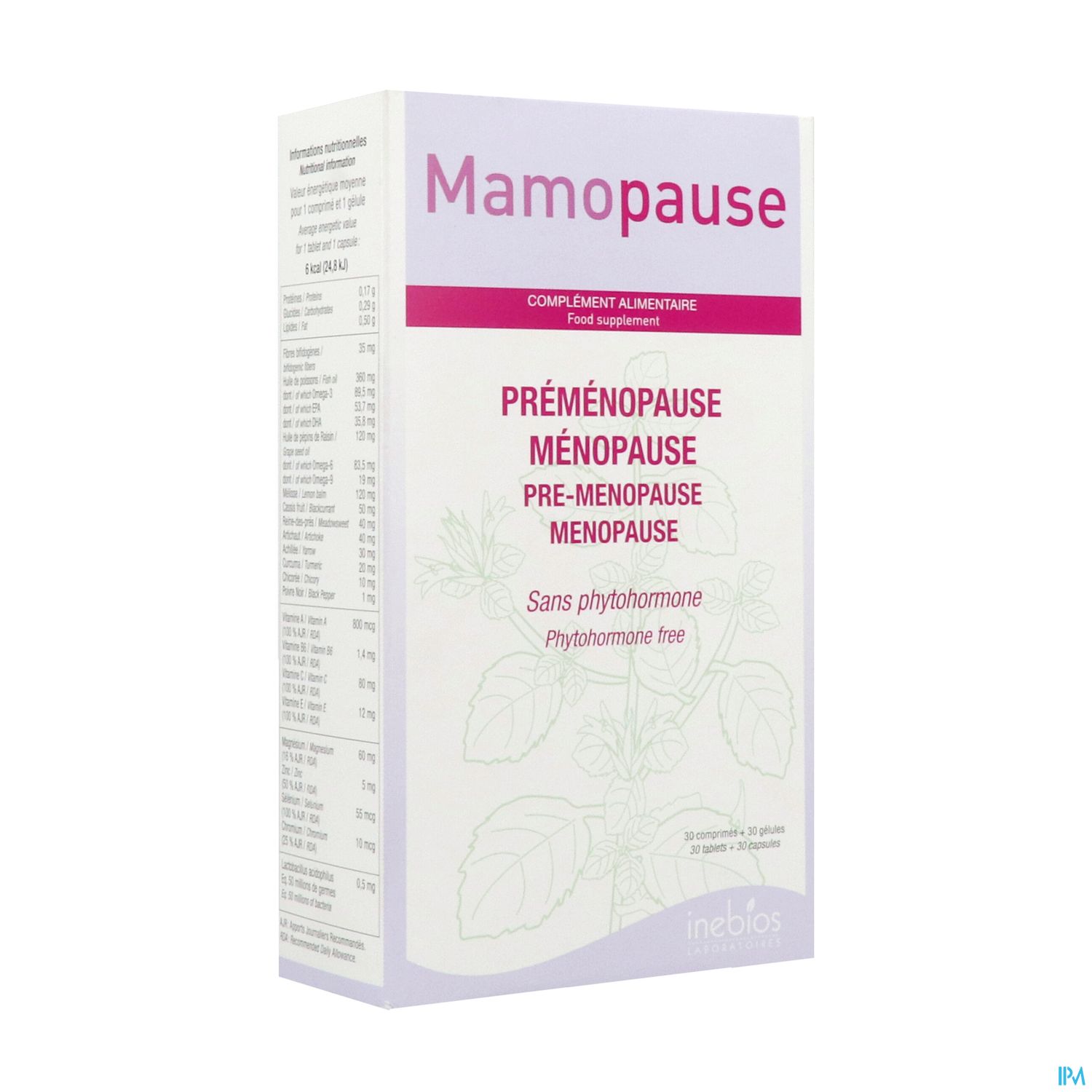 MAMOPAUSE CPR 30 + GELUL 30