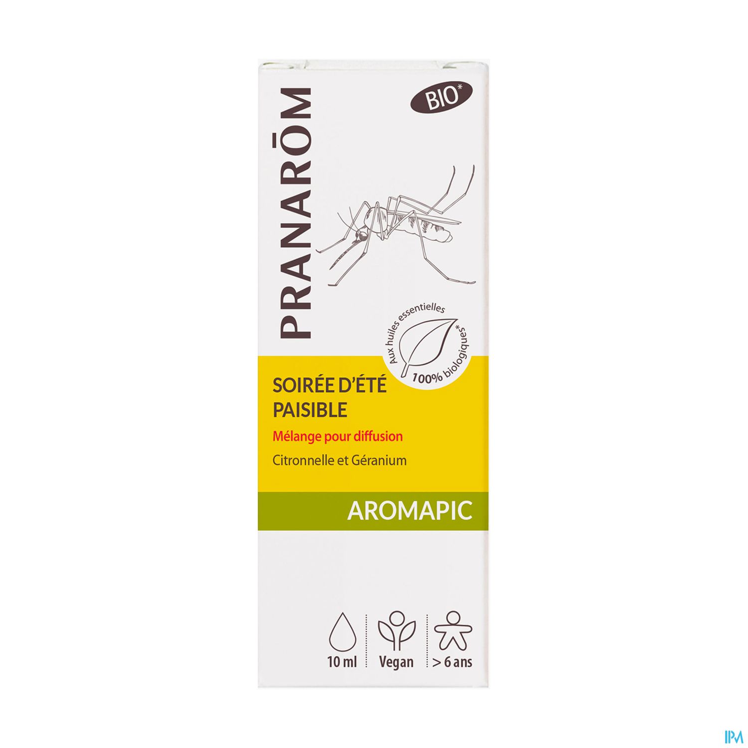 Pranarom Aromapic Melange Diffusion Soiree Ete Bio 30ml