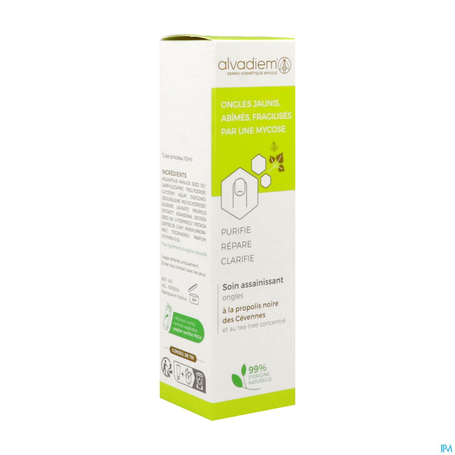 ALVADIEM ONGLE SOIN ASSAINISS 10ML