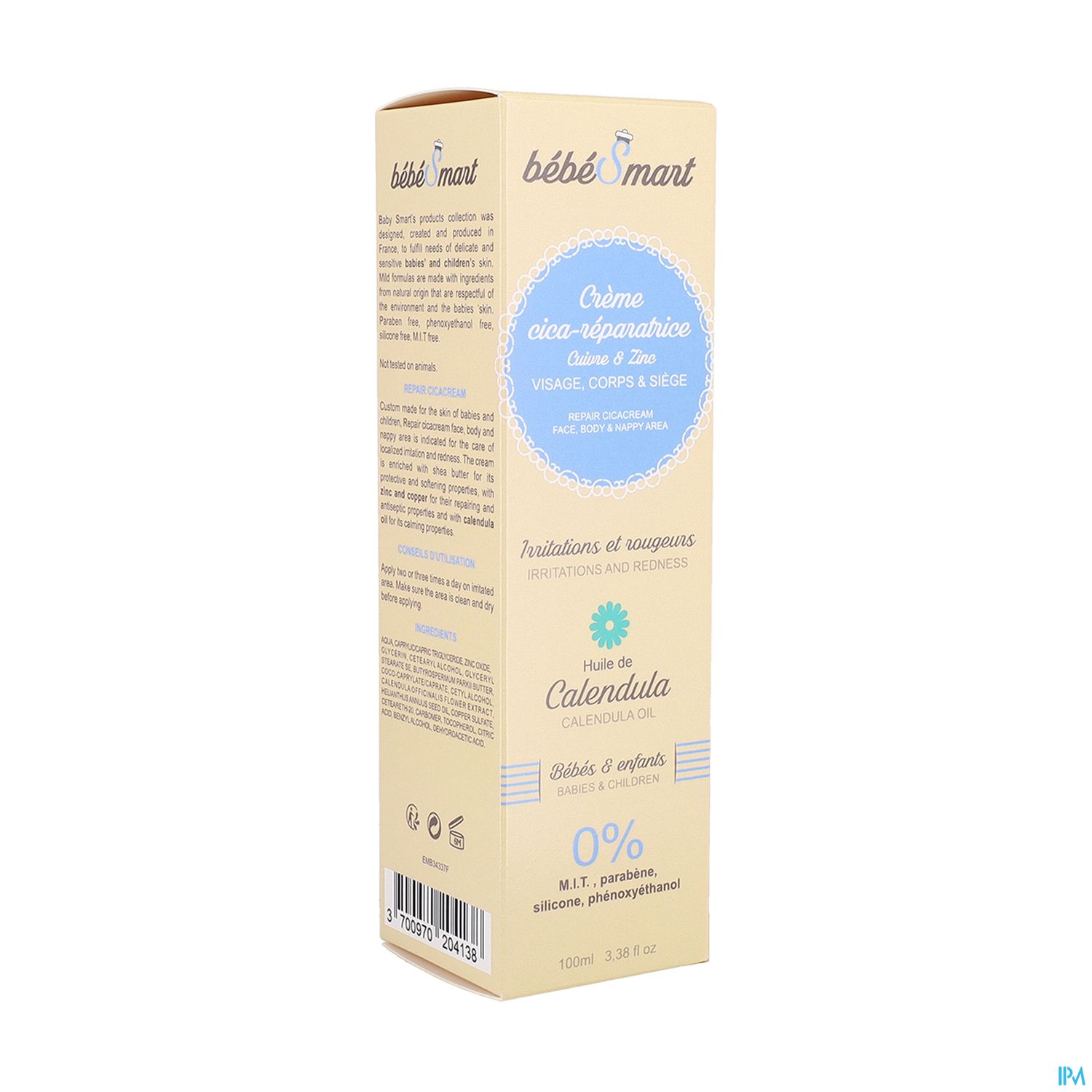 BEBE SMART CR CICA REPAR 100ML