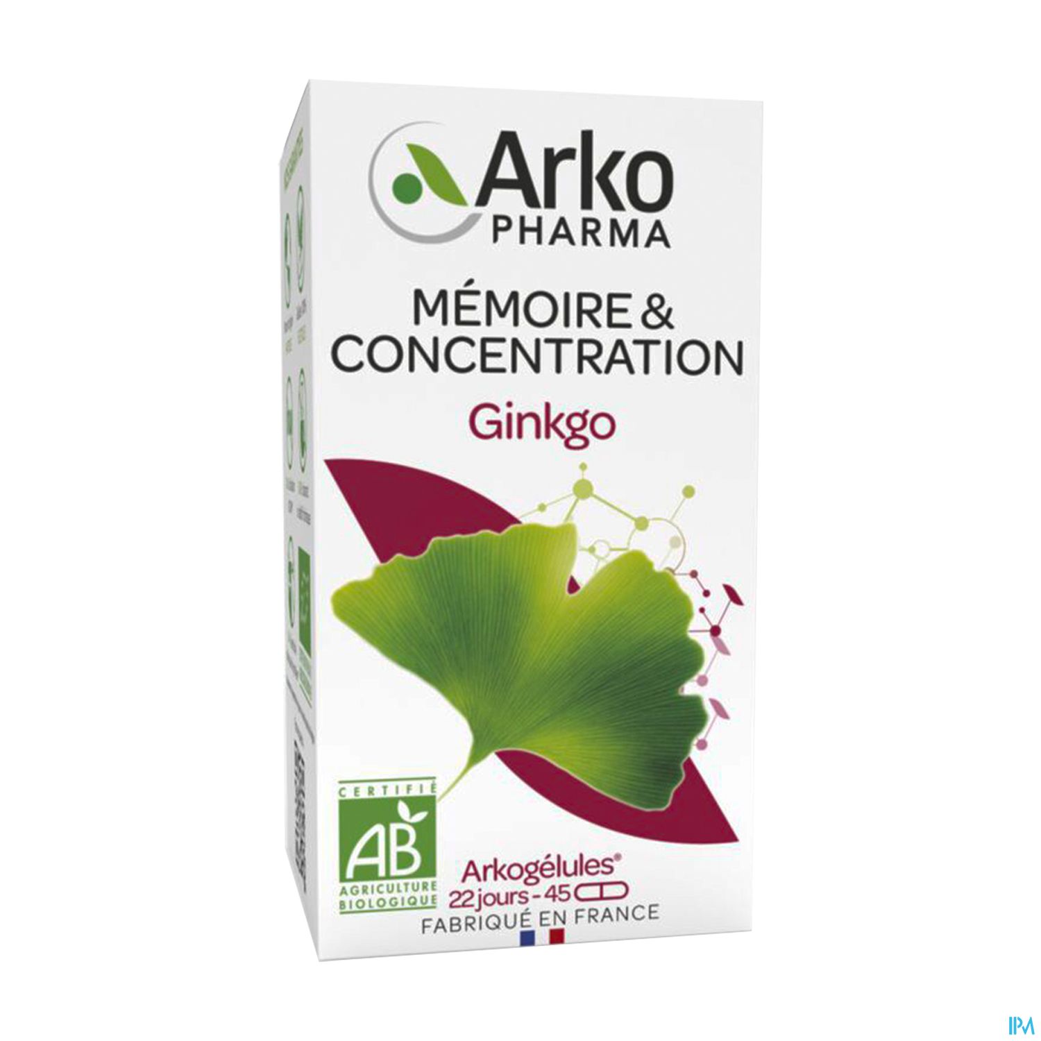 ARKOG GINKGO BIO GELUL 45
