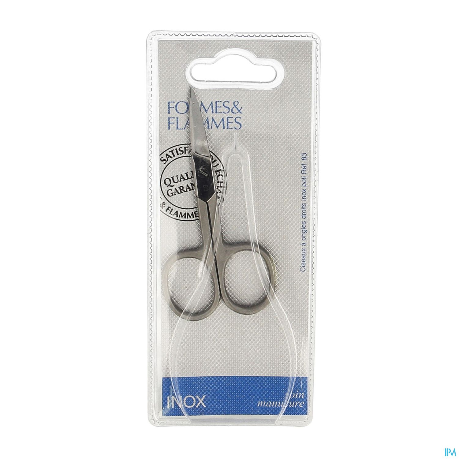 CIS/ONG FORM/FLAM DROIT ACIER/INOX