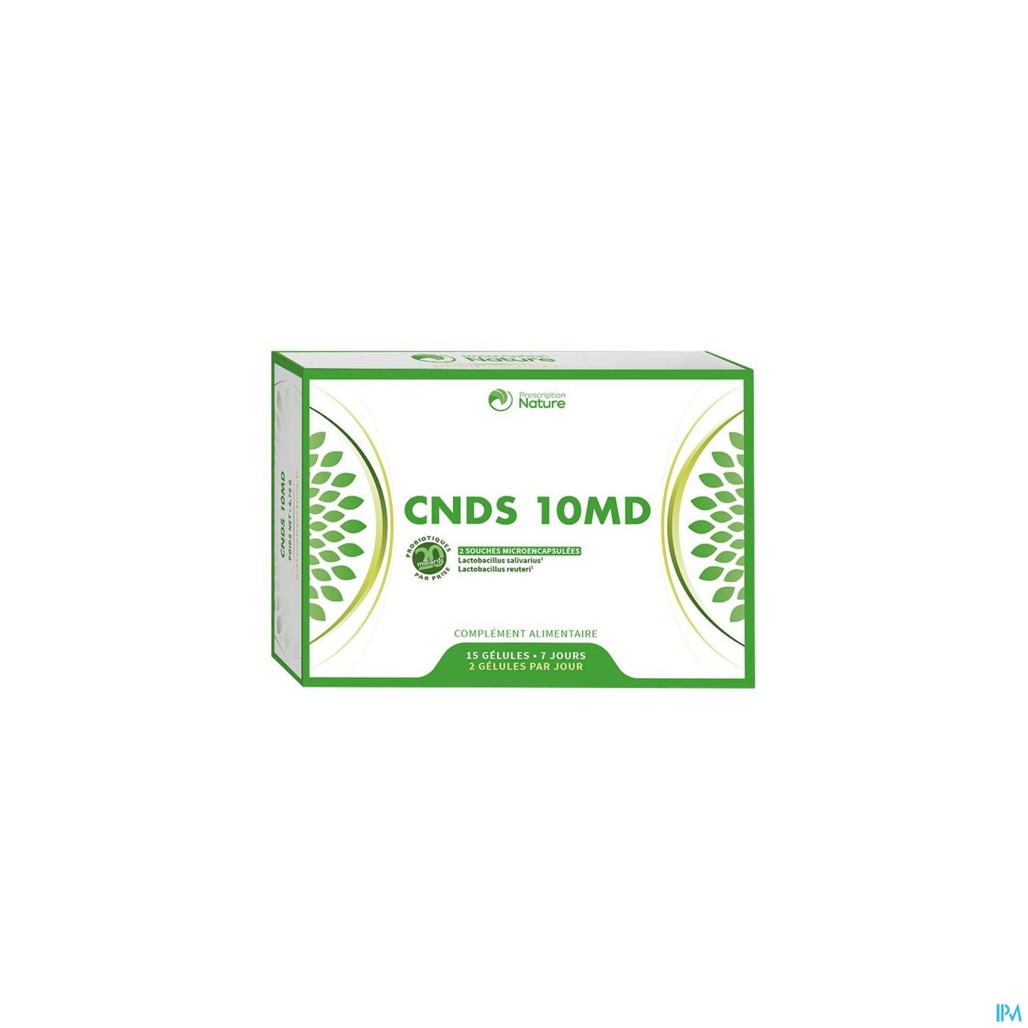Prescription Nature Cnds 10md Gelule 15