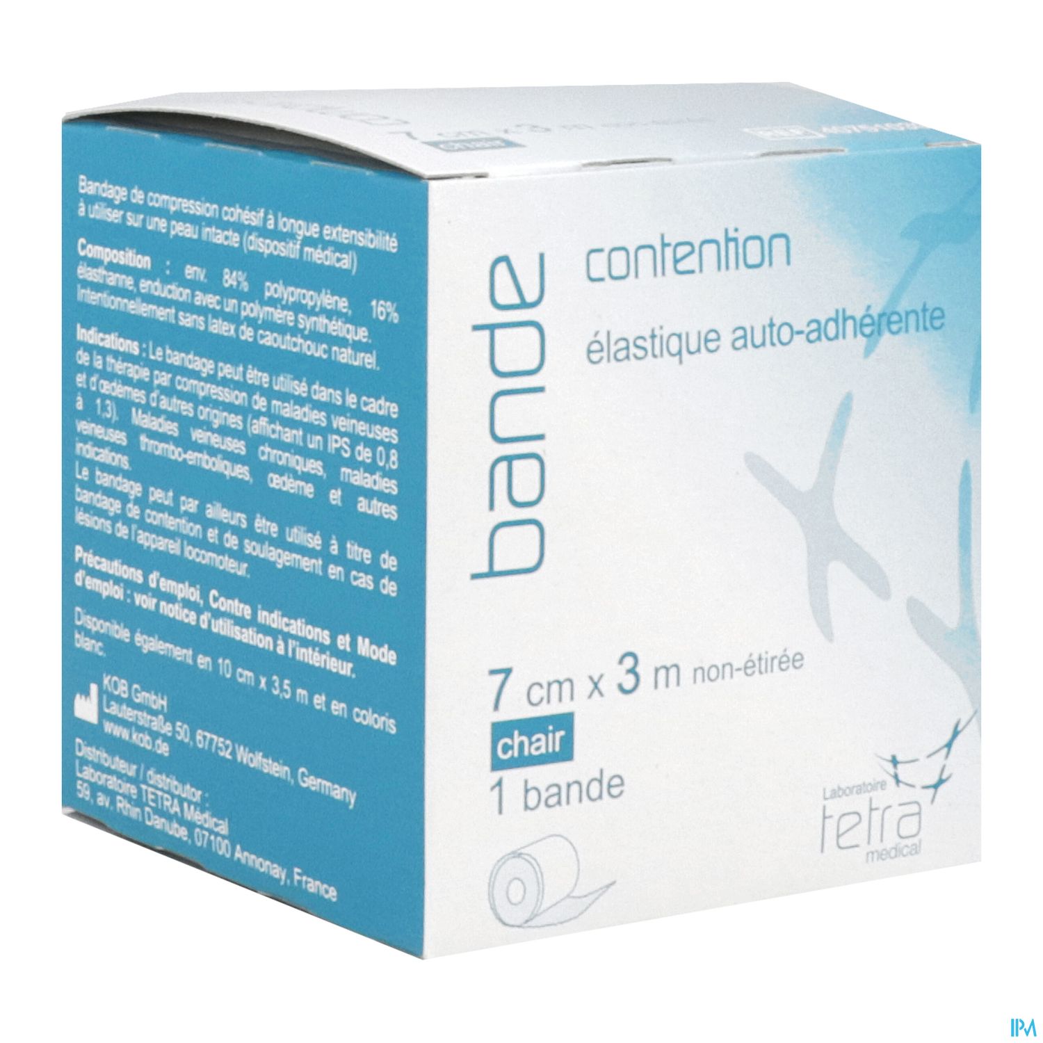 Tetrabande Bande De Contention Cohesive Chair 3m X 7cm