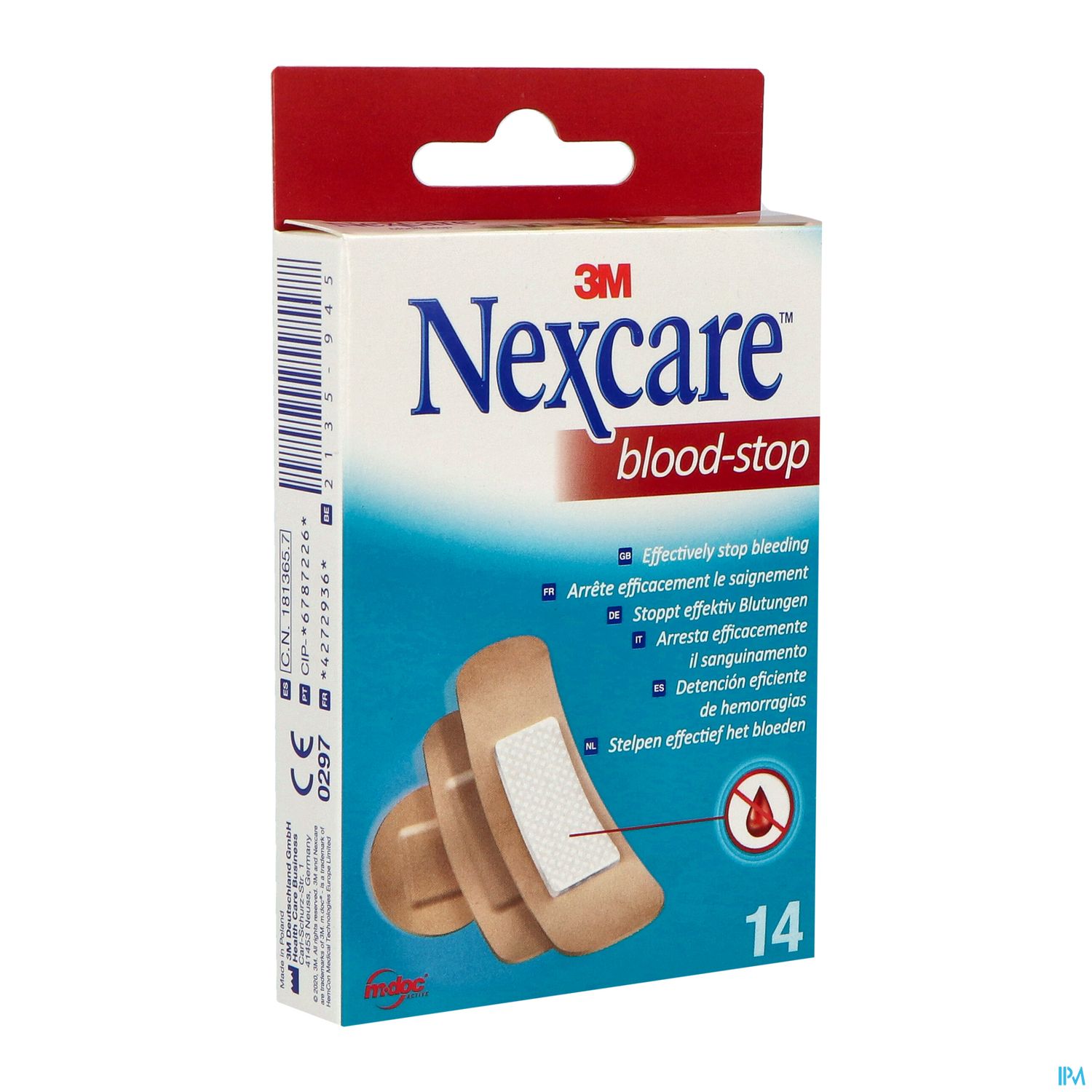 NEXCARE BLOOD STOP PANS ASS 14