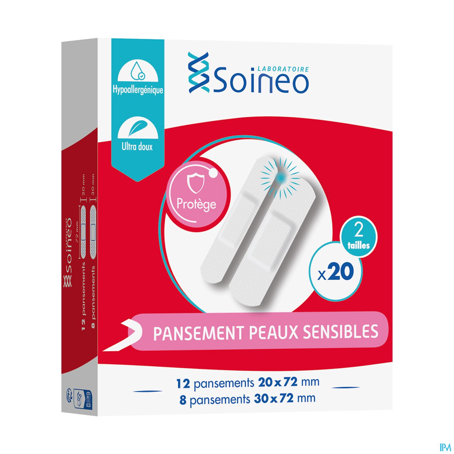 SOINEO PANS PEAU SENSIBLE 2T 20