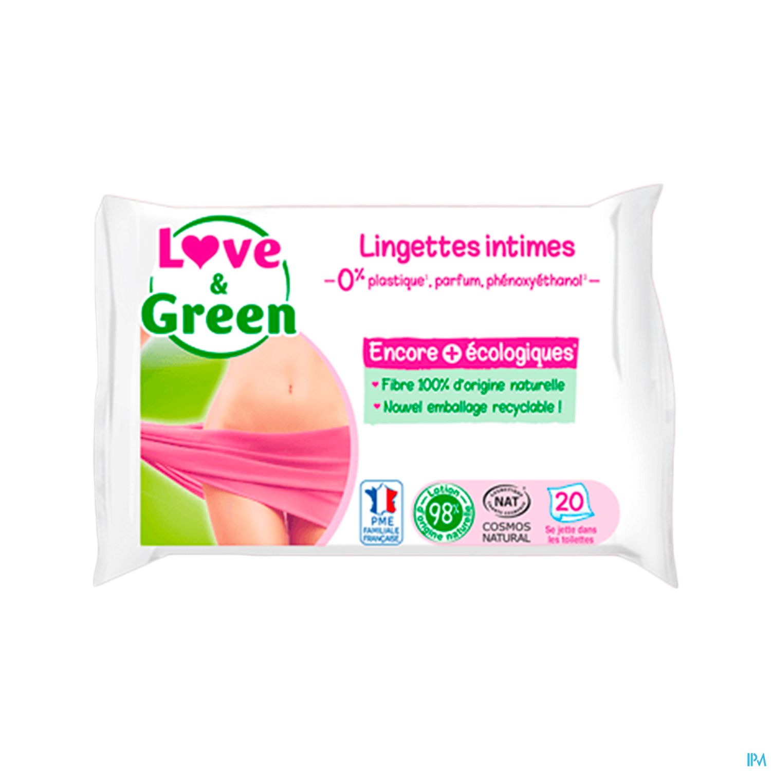 LOVE&GREEN LINGET INTIME APAIS X20