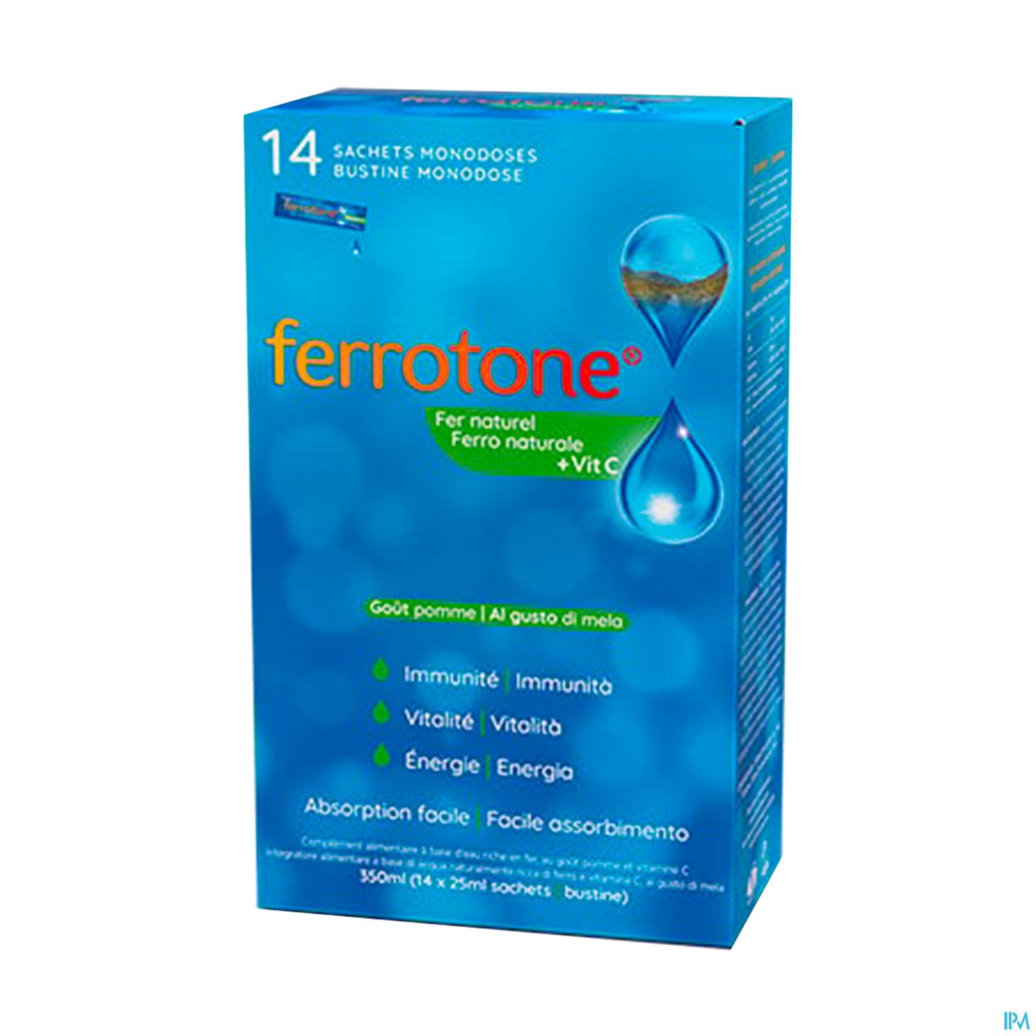 Ferrotone Vitamine C Pomme Sachet 14