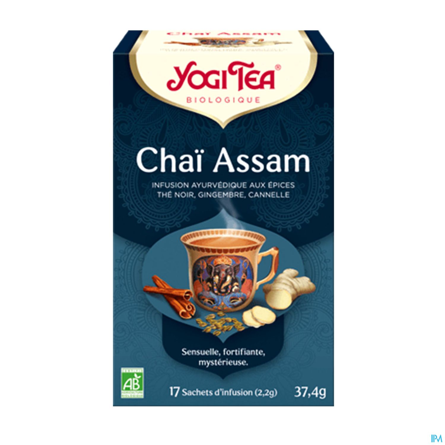 YOGI TEA CHAI ASSAM SACH 17
