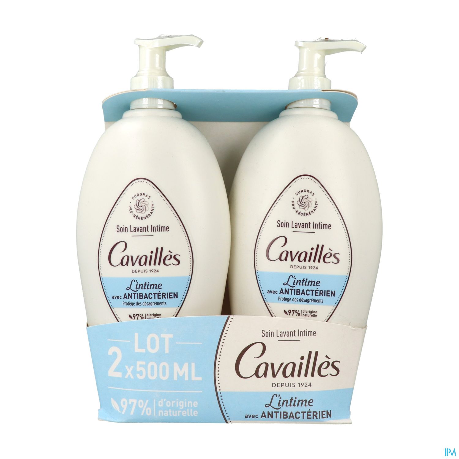 CAVAILLES LAV INT A/BACT 500MLX2