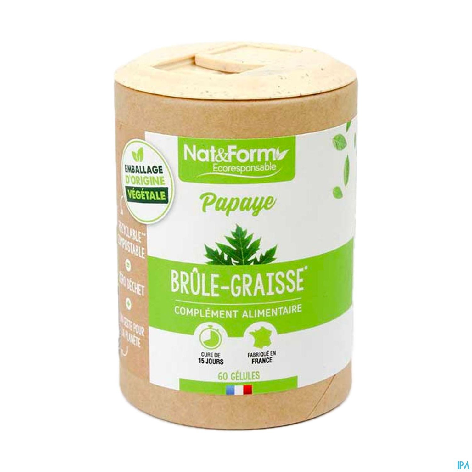 Nat Et Form Ecoresponsable Papaye Gelule 60